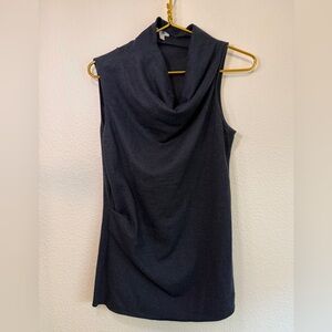 Helmut Lang Navy Blue Top